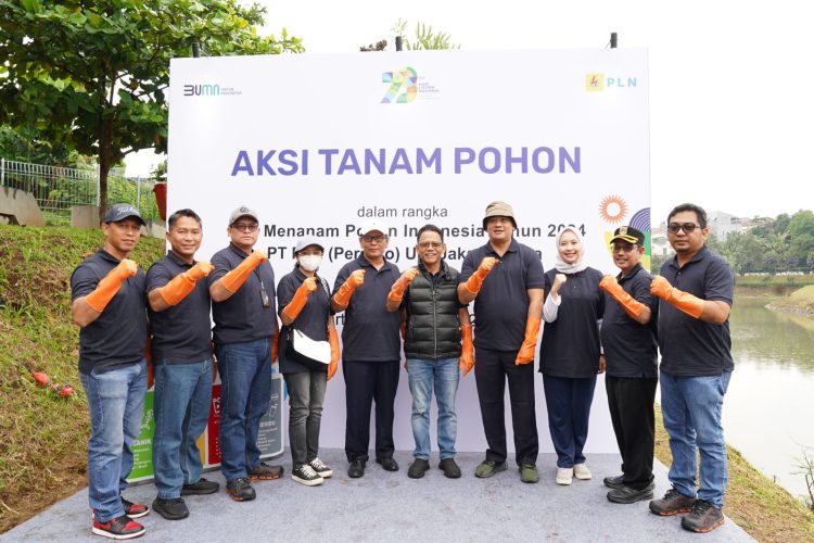 PLN dan Pemprov DKI Jakarta Berkolaborasi Hijaukan Waduk Brigif dengan 100 Pohon