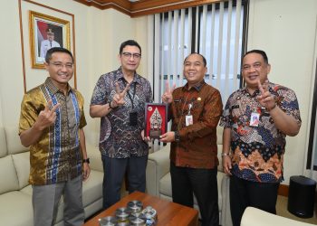 GM Witel Jakarta Inner Dampingi EVP Telkom Regional II dalam Kunjungan ke Kantor Wali Kota Jakarta Barat
