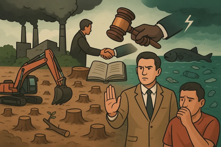 Tangan-Tangan Manusia: Akar Kerusakan Ekologis Kita